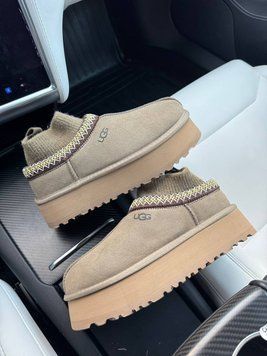 UGG Australia США Tasman Platform Sock Khaki Уггі тасман платформа хакі замшеві Австралія - Розмір 35 (US 4) 2110100690 фото