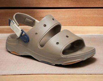 Crocs All/Terrain Sandal Оригінал Крокс Сандалі Khaki/Mult Хакі Sabo Сабо США - Чоловічі та Жіночі - 36 (Стопа 22.5-23.2см) M4/W6 9977309 фото