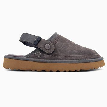 UGG Australia США Slipper Goldencoast Clog Grey Уггі шльопки без хутра сірі замшеві Австралія - Розмір 42 (US 9) 1016222899 фото