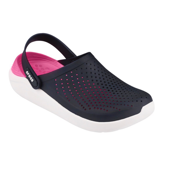 Crocs Оригінал LiteRide ™ Clog Navy/Pink Жіночі Крокс США (204592) - 36 (Стопа 22.5-23.2см) M4/W6 100602 фото