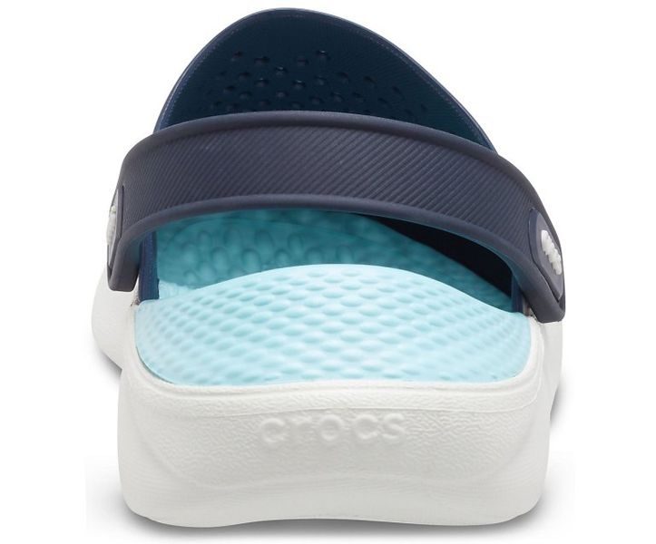 Crocs Оригінал LiteRide™ Clog Navy / White Чоловічі Сині Білі Крокс США (204592) - 36 (Стопа 22.5-23.2см) M4/W6 100206 фото