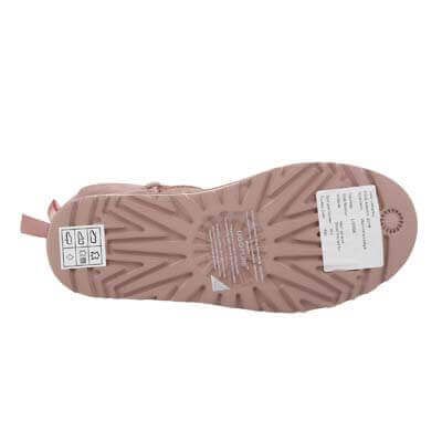 UGG Australia США Mini Bailey Bow Metallic Пудра натуральні міні Угг Австралия - Розмір 35 (US 4) 2110899 фото