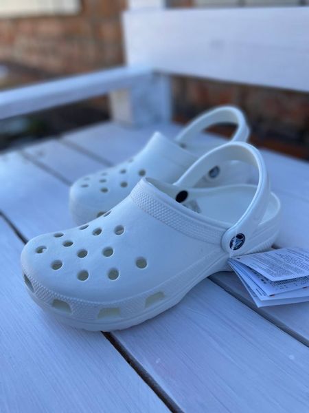 Crocs Оригінал Classic Clog White Білі Крокс США (1670855291) - 36 (Стопа 22.5-23.2см) M4/W6 114493 фото