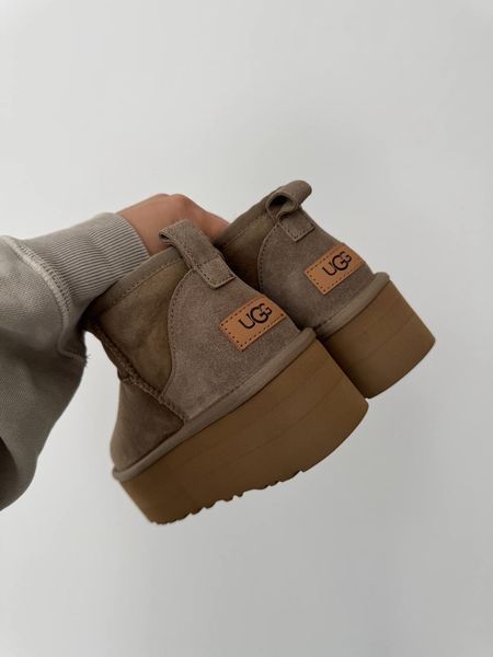 Ugg Australia США Classic Ultra Mini Platform Khaki Уггі ультра міні платформа антілоп УГГ АвстраліяUGG Australia Уггі - Розмір 35 (US 4) 211155137 фото