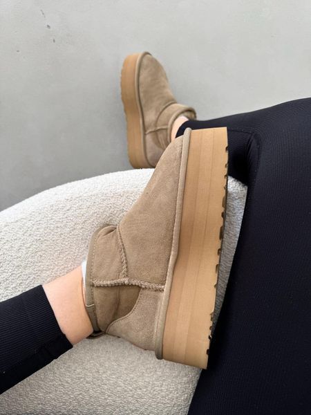 Ugg Australia США Classic Ultra Mini Platform Khaki Уггі ультра міні платформа антілоп УГГ АвстраліяUGG Australia Уггі - Розмір 35 (US 4) 211155137 фото