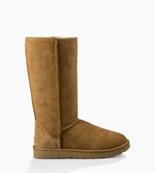 UGG Australia США Classic Tall II Рыжий цільна овчина Угг Австралия - Розмір 35 (US 4) 2110551 фото