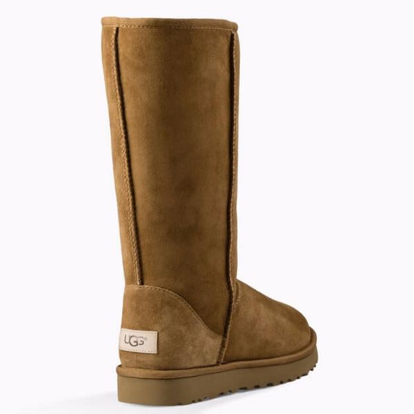 UGG Australia США Classic Tall II Рыжий цільна овчина Угг Австралия - Розмір 35 (US 4) 2110551 фото