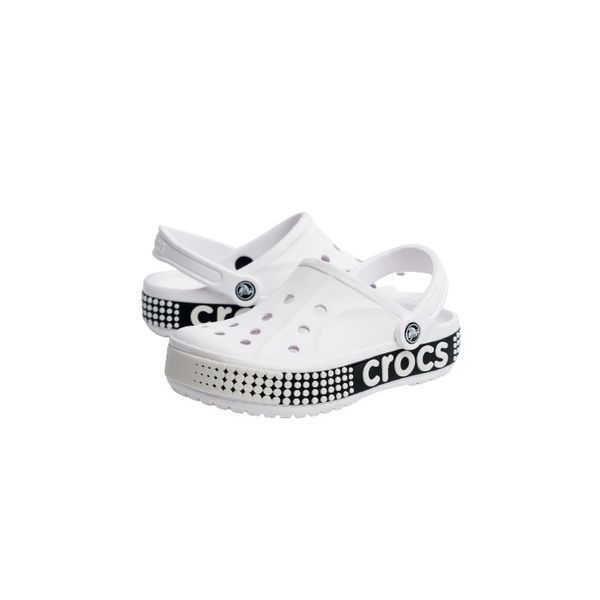 Crocs Оригінал Крокс Сабо BAYABAND Logo Motion White/Black Оригінал США (205089) - 36 (Стопа 22.5-23.2см) M4/W6 112232 фото