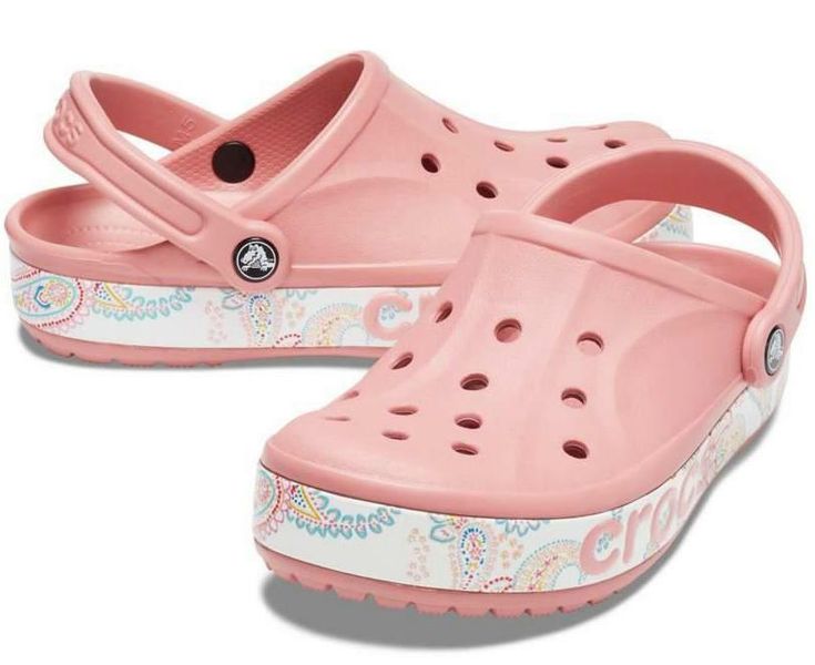 Crocs Оригінал Bayaband ™ Bandana Print Blossom Clog Жіночі Крокс США (205089) - 36 (Стопа 22.5-23.2см) M4/W6 100504 фото