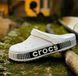 Crocs Оригінал Крокс Сабо BAYABAND Logo Motion White/Black Оригінал США (205089) - 36 (Стопа 22.5-23.2см) M4/W6 112232 фото 1