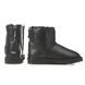UGG Australia США Leather Mini Zip Чорні шкіряні уггі натуральні міні замок молнія Угг Австралия - Розмір 35 (US 4) 2110822 фото 3
