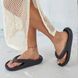 Crocs Оригінал Classic Слайди Crocs Mellow FLIP Black Чорні Крокс США - 36 (Стопа 22.5-23.2см) M4/W6 9977069 фото 1