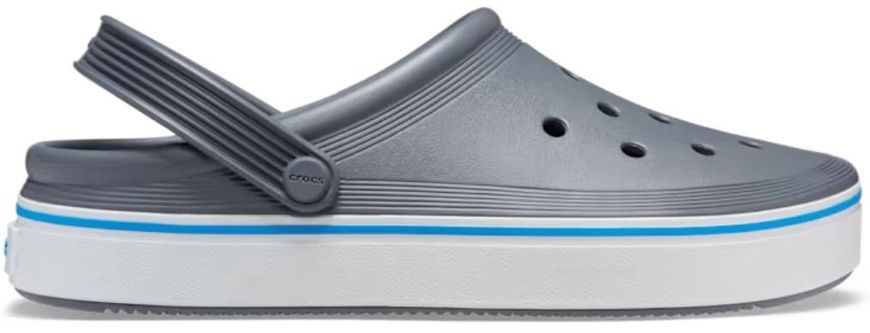 Crocs Оригінал Classic Off Court Charcoal Сирі Крокс США (1670855291) - 36 (Стопа 22.5-23.2см) M4/W6 114407 фото