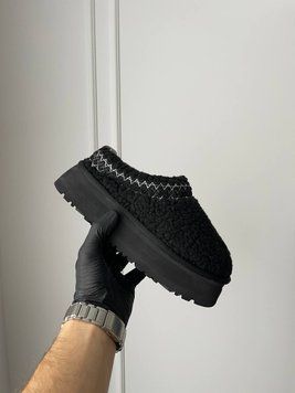 UGG Australia США Tazz Slipper Heritage Braid Black Platform Уггі на платформі чорні замшеві Австралія - Розмір 35 (US 4) 1016222660 фото