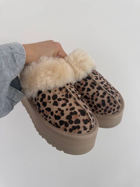 Ugg Australia США Funkette Slipper Platform Leopard Уггі шльопки платформа леопард УГГ Австралія - Розмір 35 (US 4) 1016222560 фото