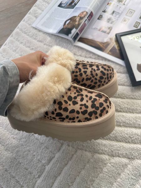 Ugg Australia США Funkette Slipper Platform Leopard Уггі шльопки платформа леопард УГГ Австралія - Розмір 35 (US 4) 1016222560 фото