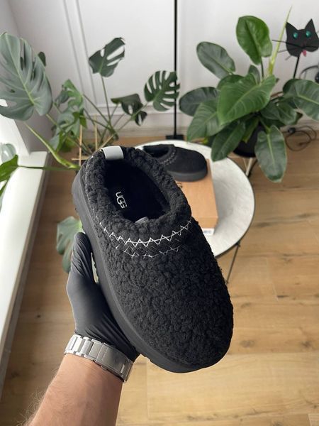 UGG Australia США Tazz Slipper Heritage Braid Black Platform Уггі на платформі чорні замшеві Австралія - Розмір 35 (US 4) 1016222660 фото