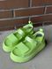 UGG Australia США Goldenglow Sandals Light green Уггі сандалі на платформі світлі зелені Австралія - Розмір 35 (US 4) 10718145676 фото 2