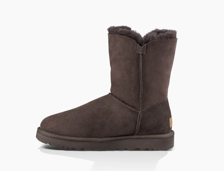 UGG Australia Short Bailey Button II Шоколад цільна овчина Угг Австралия - Розмір 35 (US 4) 2110474 фото