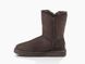 UGG Australia Short Bailey Button II Шоколад цільна овчина Угг Австралия - Розмір 35 (US 4) 2110474 фото 6