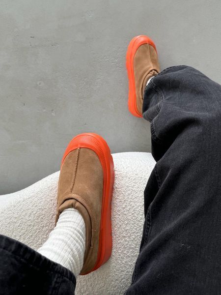 UGG Australia США Tasman Weather Hybrid Slipper Chestnut Orange Уггі тасман платформа руді з поморанчевим замшеві Австралія - Розмір 35 (US 4) 2110100752 фото