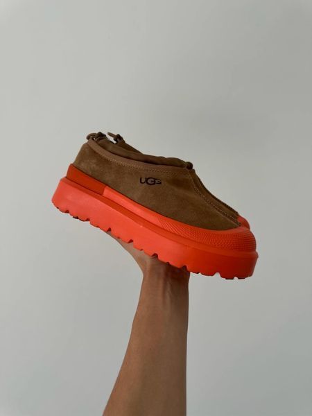 UGG Australia США Tasman Weather Hybrid Slipper Chestnut Orange Уггі тасман платформа руді з поморанчевим замшеві Австралія - Розмір 35 (US 4) 2110100752 фото