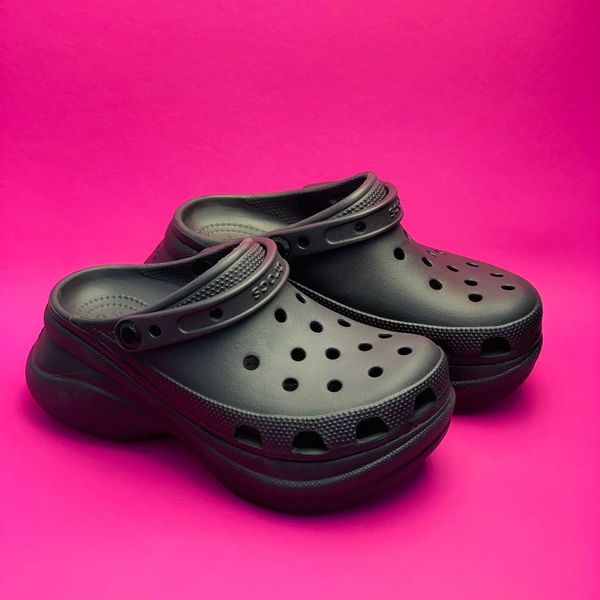 Crocs Оригінал Classic ™ Bae Clog Black Жіночі Крокс США (206302) - 36 (Стопа 22.5-23.2см) M4/W6 100809 фото