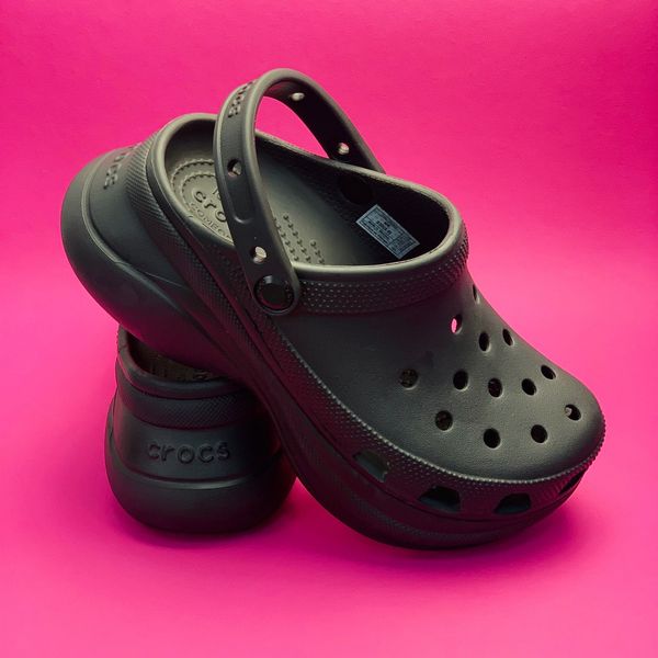 Crocs Оригінал Classic ™ Bae Clog Black Жіночі Крокс США (206302) - 36 (Стопа 22.5-23.2см) M4/W6 100809 фото