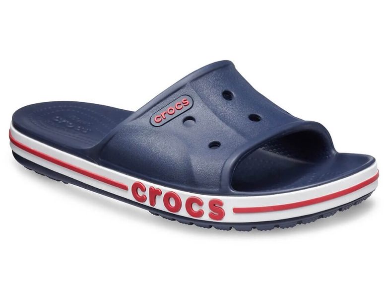 Crocs Оригінал Bayaband™ Slide Navy Cині Чоловічі Жіночі Сабо Шльопанці Крокс США (205393-14) - 36 (Стопа 22.5-23.2см) M4/W6 105453 фото