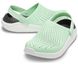 Crocs Оригінал LiteRide™ Clog Electric Green / Almost White Жіночі Крокс США (204592) - 36 (Стопа 22.5-23.2см) M4/W6 100420 фото 6