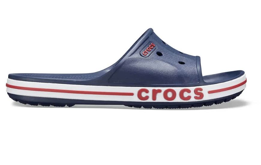 Crocs Оригінал Bayaband™ Slide Navy Cині Чоловічі Жіночі Сабо Шльопанці Крокс США (205393-14) - 36 (Стопа 22.5-23.2см) M4/W6 105453 фото