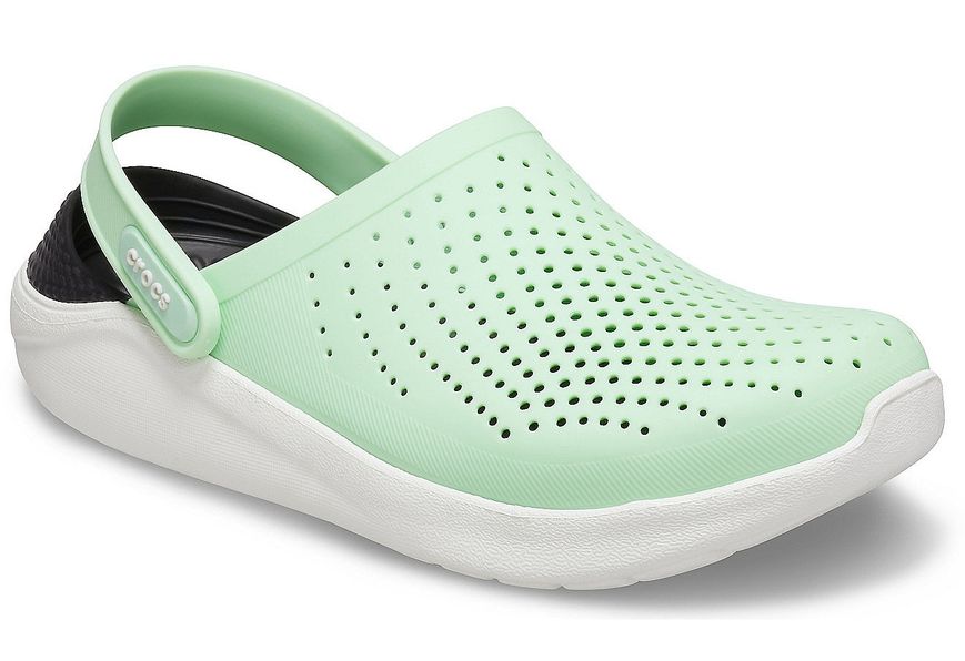 Crocs Оригінал LiteRide™ Clog Electric Green / Almost White Жіночі Крокс США (204592) - 36 (Стопа 22.5-23.2см) M4/W6 100420 фото