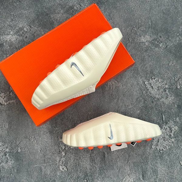 Шльопанці Nike Calm Slide Beige Оригінал Бежеві Чоловічі Жіночі Сабо Шлепки США - Розмір 36 (US 5) 071814811 фото