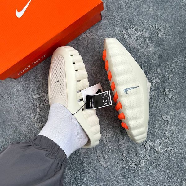 Шльопанці Nike Calm Slide Beige Оригінал Бежеві Чоловічі Жіночі Сабо Шлепки США - Розмір 36 (US 5) 071814811 фото