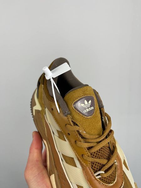 США Adidas Niteball Brown жіночі, чоловічі шкіряні якісні кросівки Адідас Найтбо коричневі - Розмір 36 (US 5) 11167829 фото