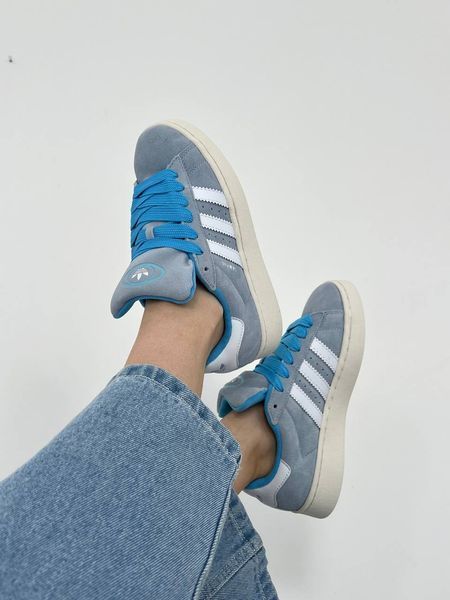 США Adidas Campus 00s Blue жіночі, чоловічі шкіряні якісні кросівки Адідас Кампус сині - Розмір 36 (US 5) 11167579 фото