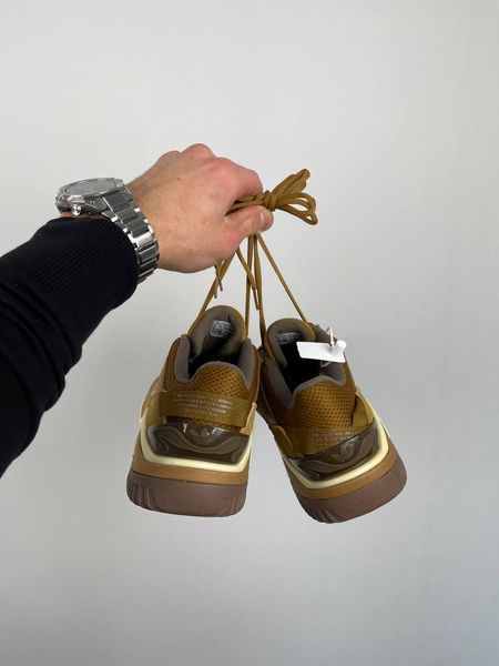 США Adidas Niteball Brown жіночі, чоловічі шкіряні якісні кросівки Адідас Найтбо коричневі - Розмір 36 (US 5) 11167829 фото