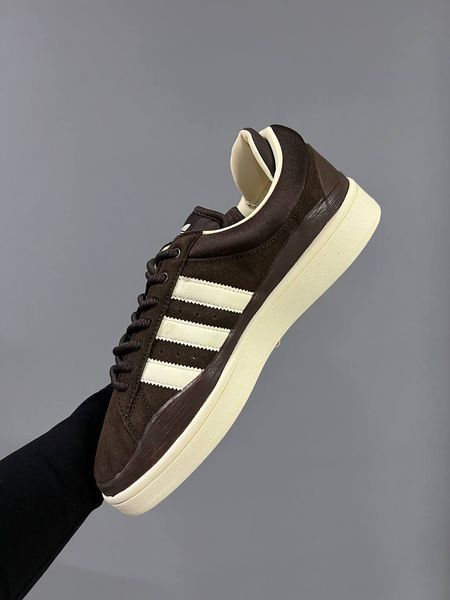 США Adidas Campus xx BAD BUNNY Brown жіночі, чоловічі шкіряні якісні кросівки Адідас Кампус коричневі - Розмір 36 (US 5) 11167479 фото