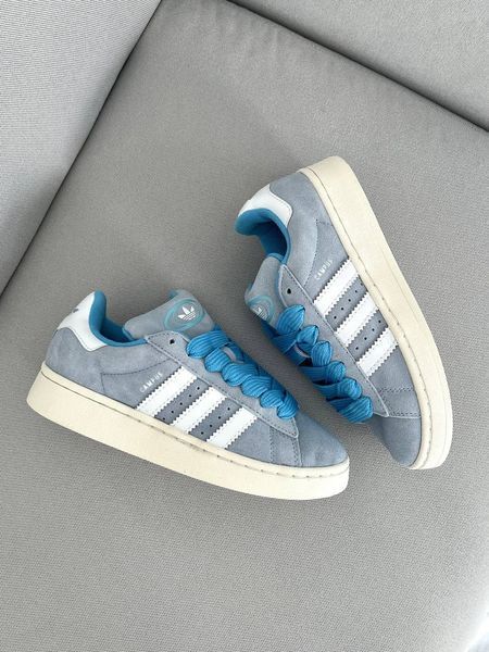 США Adidas Campus 00s Blue жіночі, чоловічі шкіряні якісні кросівки Адідас Кампус сині - Розмір 36 (US 5) 11167579 фото