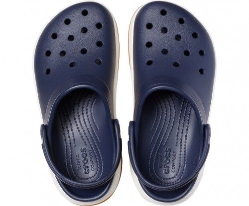 Crocs Оригінал Crocband™ Full Force Clog Navy Чоловічі Крокс США (206122) - 36 (Стопа 22.5-23.2см) M4/W6 101445 фото