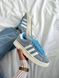 США Adidas Campus 00s Blue жіночі, чоловічі шкіряні якісні кросівки Адідас Кампус сині - Розмір 36 (US 5) 11167579 фото 5