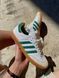 США Adidas Samba Sporty & Rich White/Green жіночі, чоловічі шкіряні якісні кросівки Адідас Самба білі - Розмір 36 (US 5) 11167979 фото 9