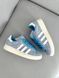 США Adidas Campus 00s Blue жіночі, чоловічі шкіряні якісні кросівки Адідас Кампус сині - Розмір 36 (US 5) 11167579 фото 9