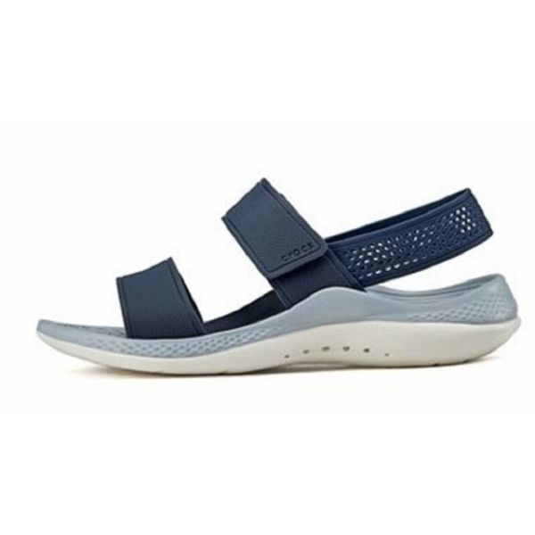 Crocs Оригінал Жіночі Сандалі Крокс Sandal Literide 360 Light Navy/Blue Grey Сині - Сірі (2050899) - 36 (Стопа 22.5-23.2см) M4/W6 112906 фото