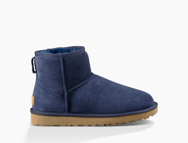 UGG Australia США Classic Mini II Синий цільна овчина мини Угг Австралия - Розмір 35 (US 4) 2110166 фото