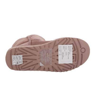 UGG Australia США Short Metallic Bow II Пудра Рожеві уггі натуральні короткі бант Угг Австралія - Розмір 35 (US 4) 2110987 фото