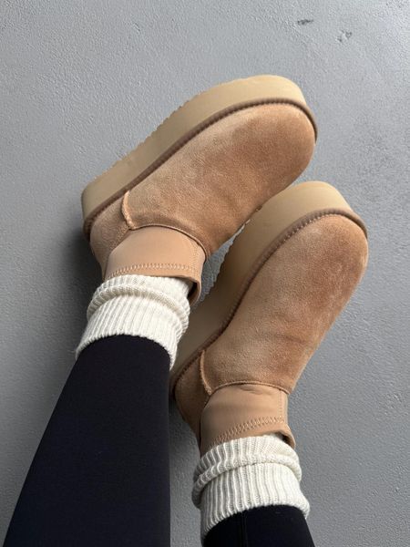 UGG Australia США Ugg Classic Dipper Low Beige Уггі на платформі пісочні замшеві Австралія - Розмір 35 (US 4) 1016222464 фото