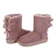 UGG Australia США Short Metallic Bow II Пудра Рожеві уггі натуральні короткі бант Угг Австралія - Розмір 35 (US 4) 2110987 фото 4