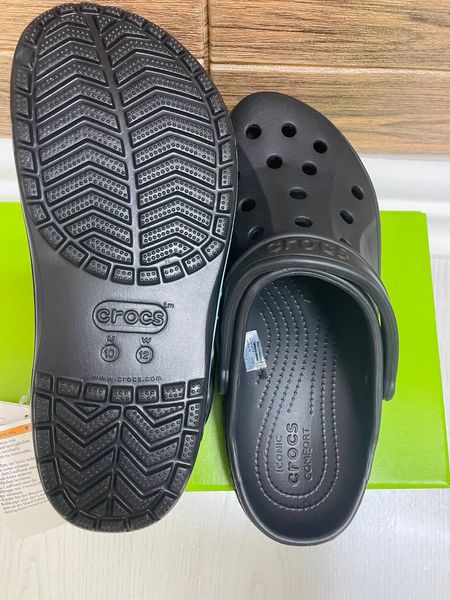 Crocs Оригінал Bayaband Logo Motion ™ Clog Чорні Чоловічі та Жіночі Крокс США (206852-001) - 36 (Стопа 22.5-23.2см) M4/W6 100233 фото