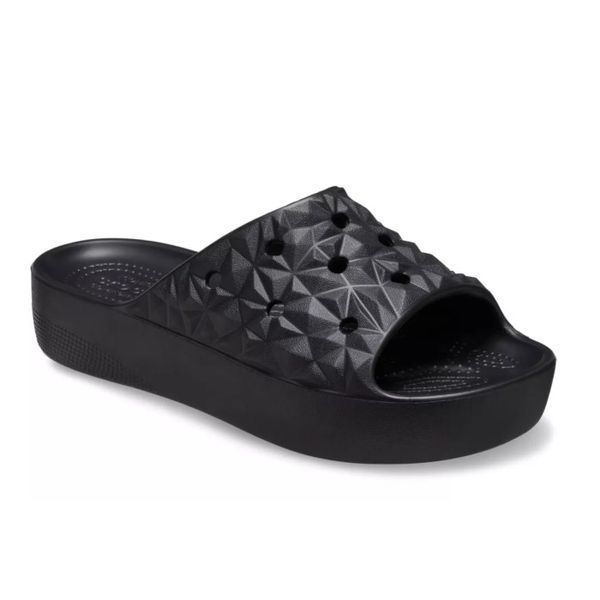 Crocs Оригінал Slade Geometric Black Чорні Крокс США - 36 (Стопа 22.5-23.2см) M4/W6 9977125 фото